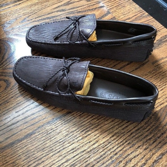 Tods Laccetto My Colors New Gommini 122 Dark Brown